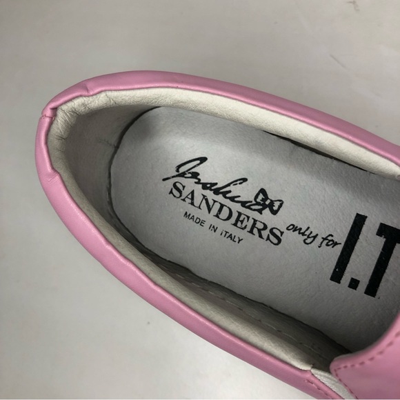 Joshua Sanders Love U Leather Sneakers - Picture 9 of 16